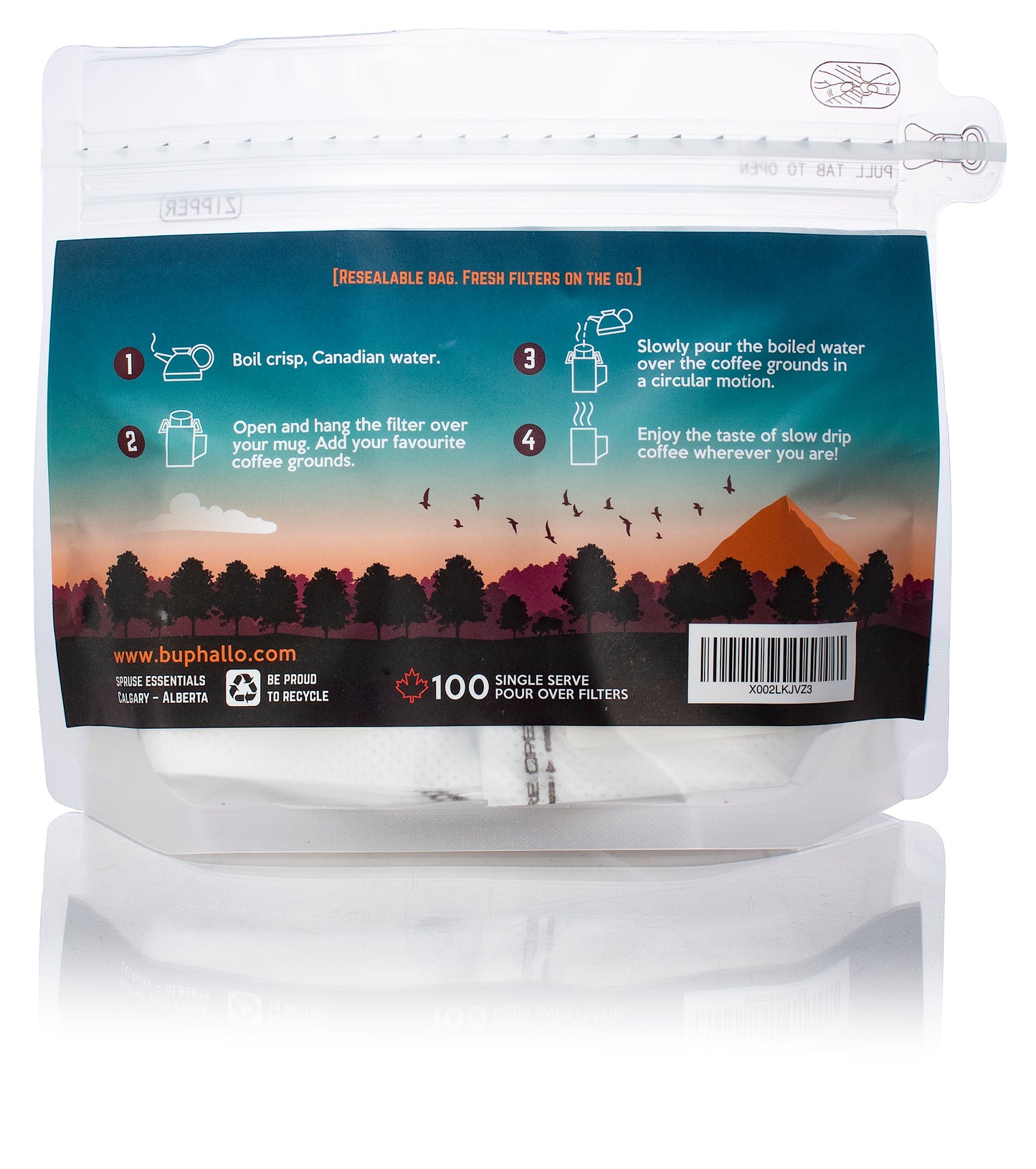 Pocket Drip Coffee Filters 100 pack